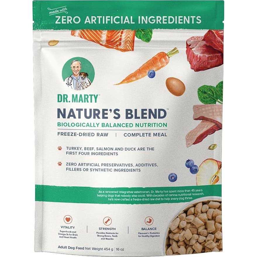 Dr. Marty Nature’s Blend Radiant Select Freeze Dried Dog Food