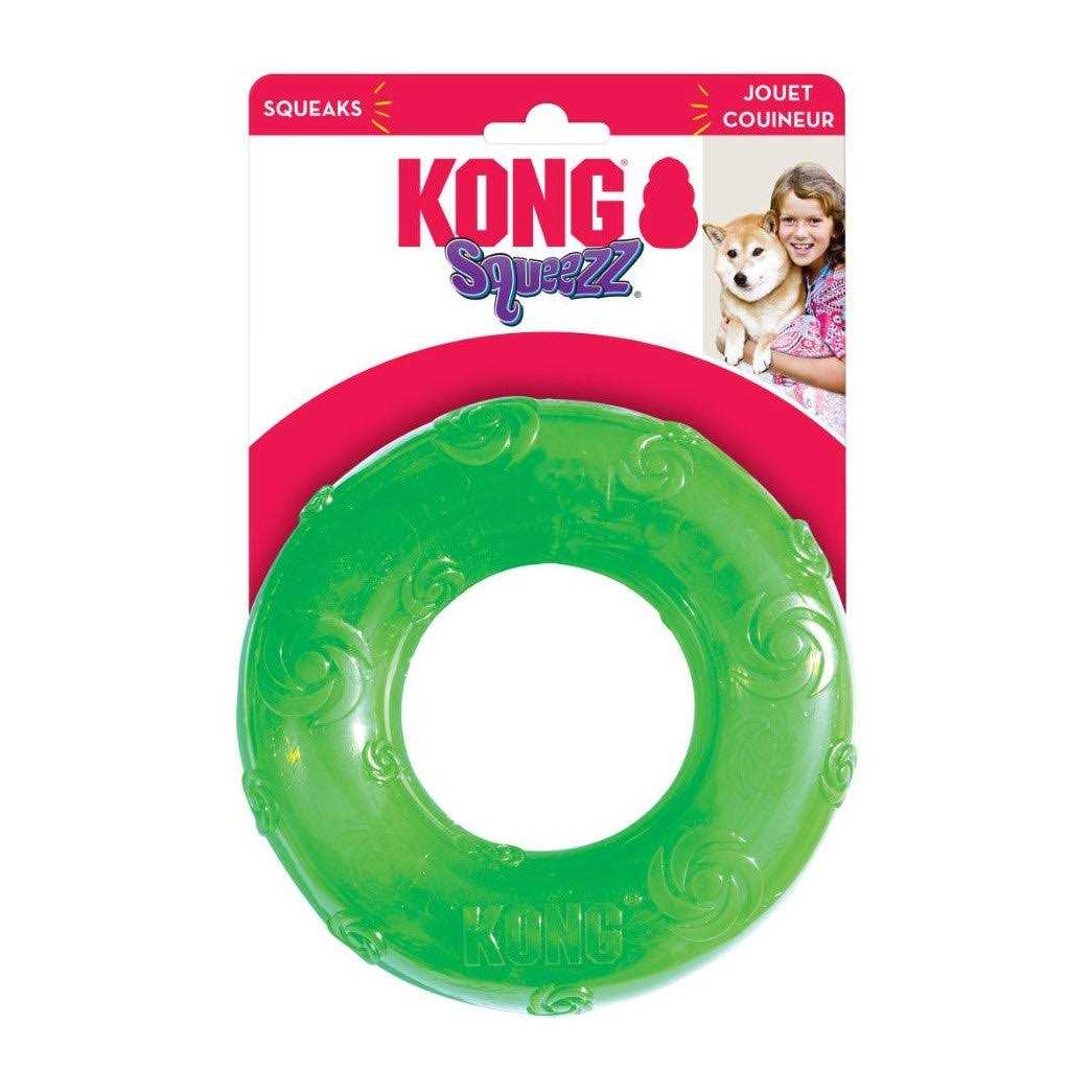KONG Squeezz Ring Dog Toy