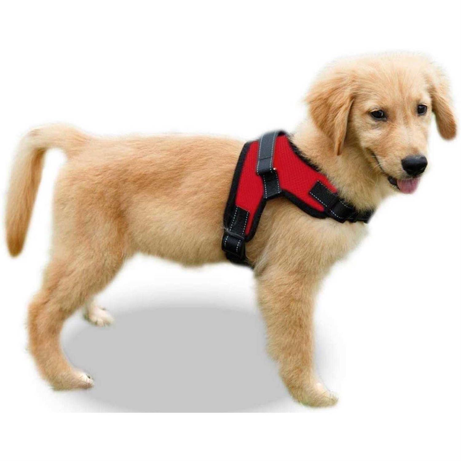 Copatchy No Pull Adjustable Reflective Dog Harness with Handle