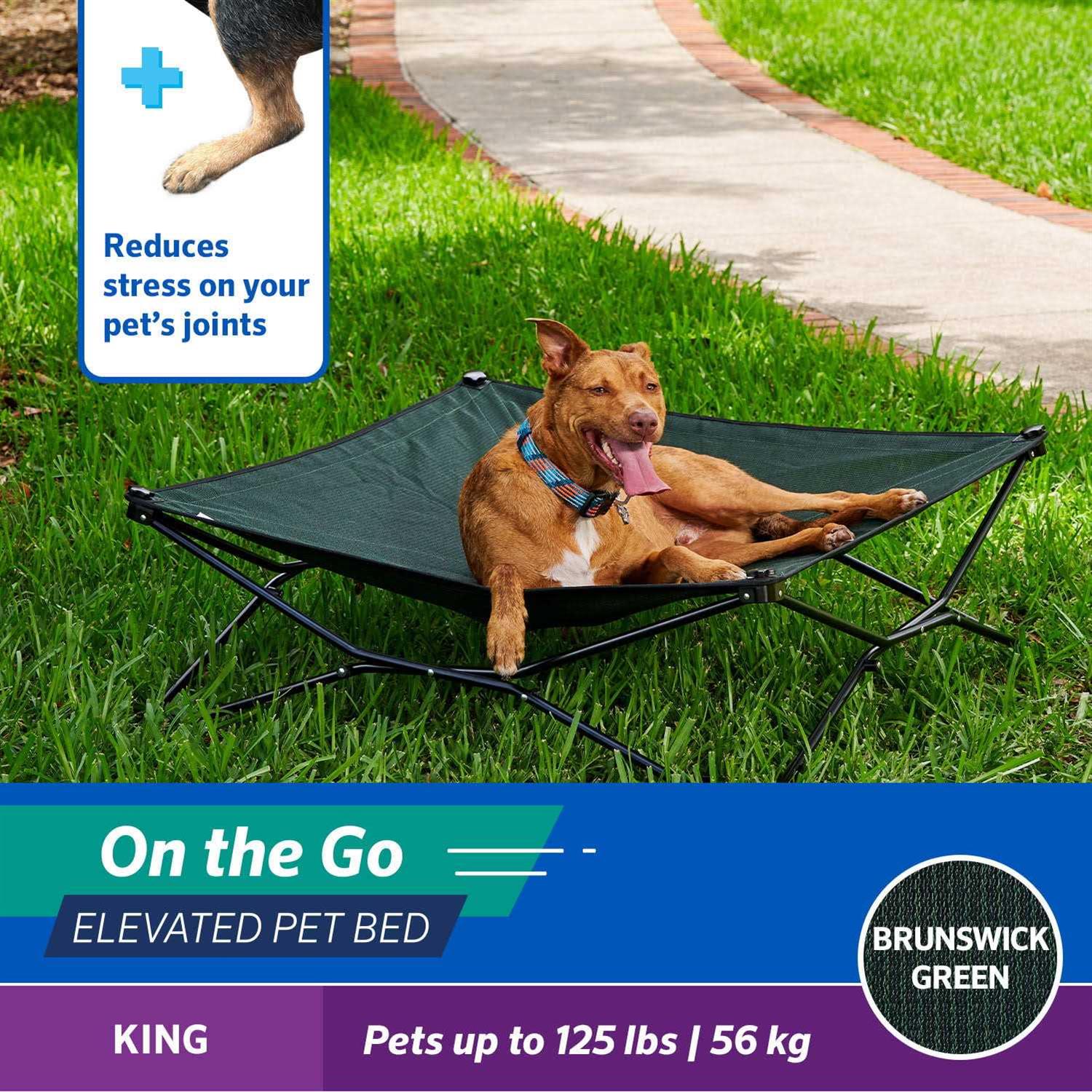 Coolaroo On-the-Go Elevated Pet Bed