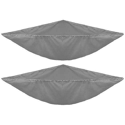 2 PK SimpleHouseware Stuffed Animals Jumbo Toy Storage Hammock