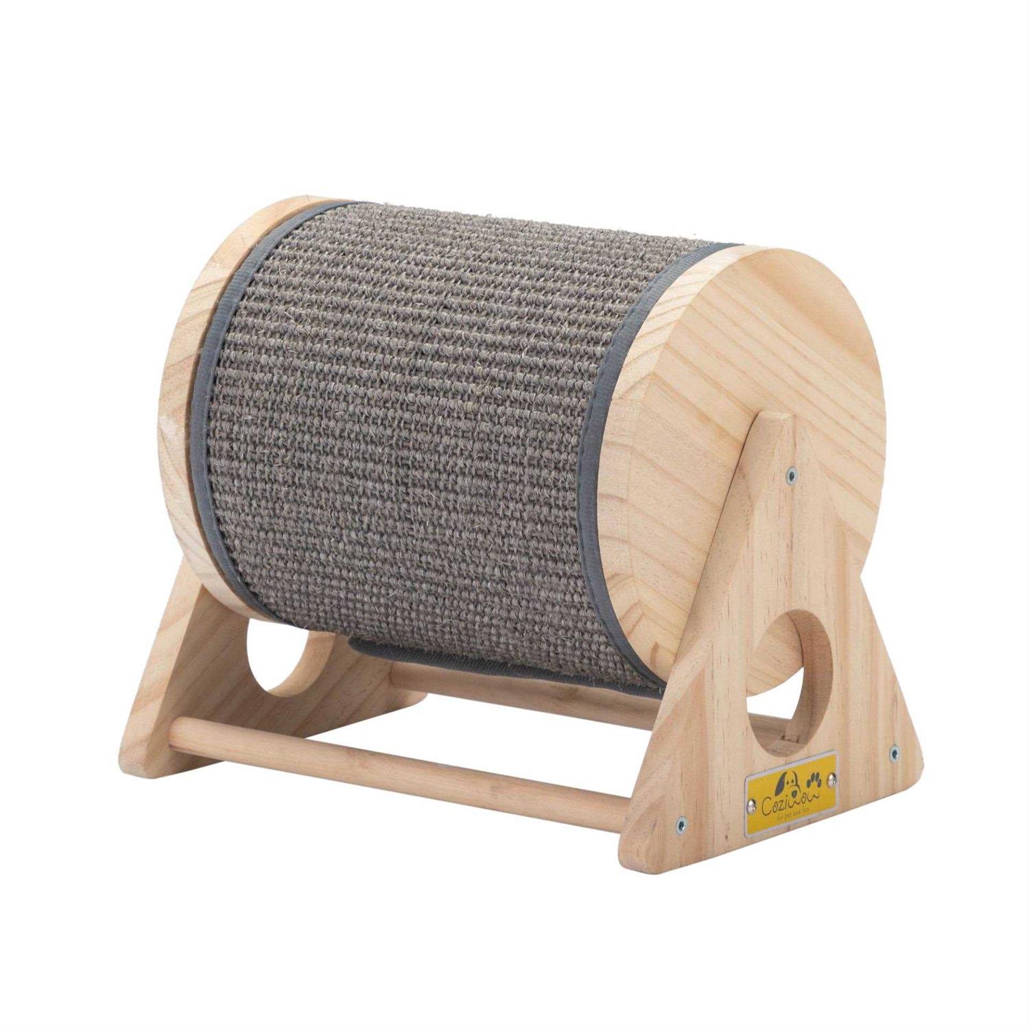 Coziwow Cat Scratching Post Exercise Wheel