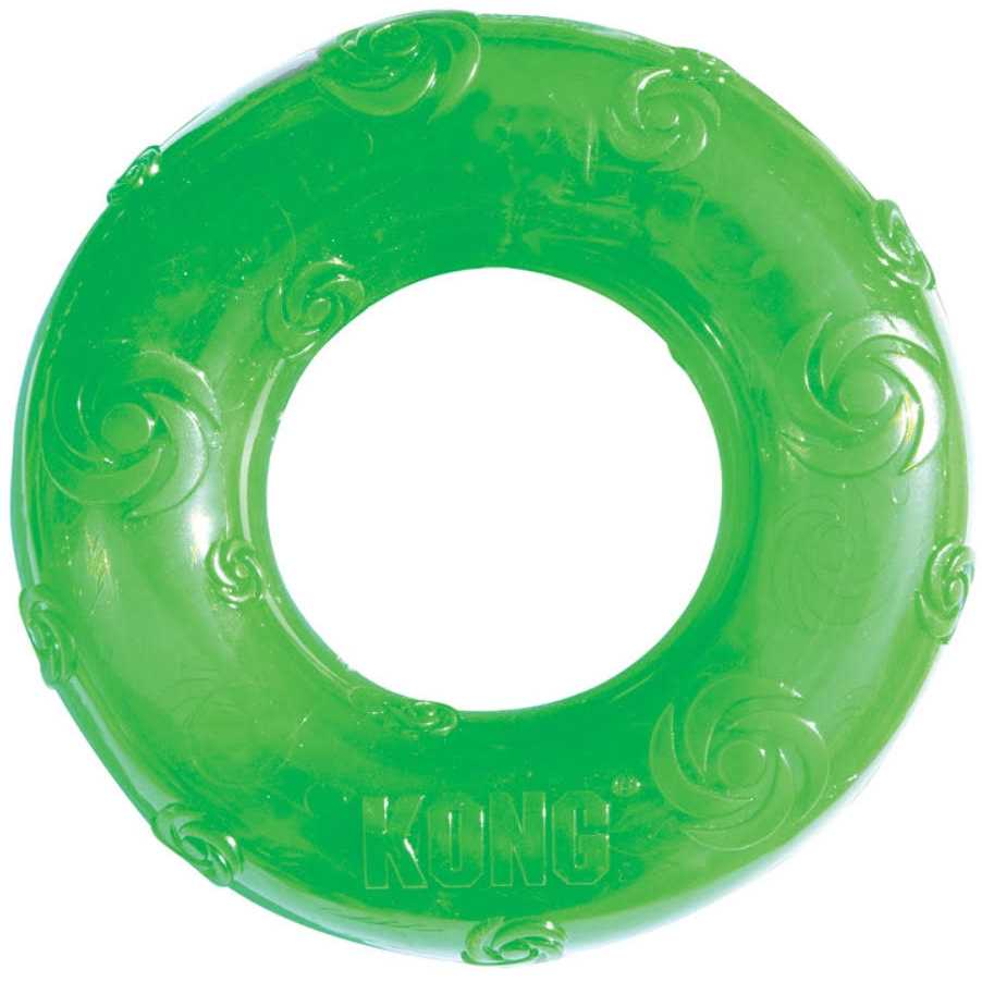 KONG Squeezz Ring Dog Toy