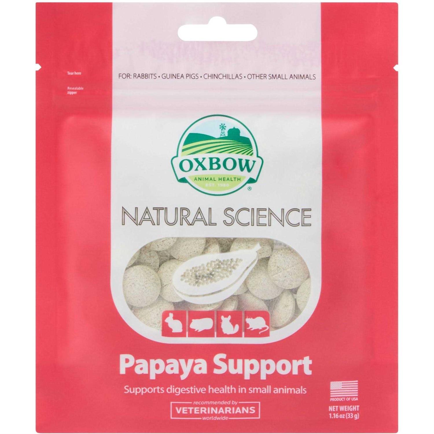 Oxbow Animal Health Natural Science Papaya Support