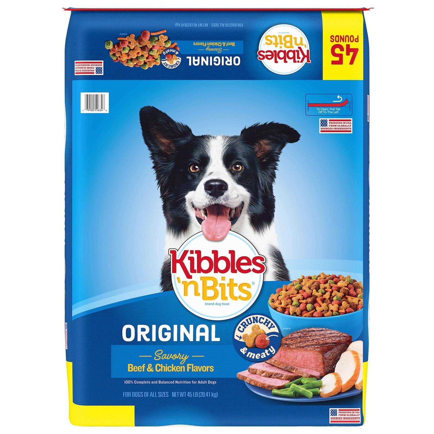 Kibbles ‘n Bits Original Beef & Chicken Dry Dog Food