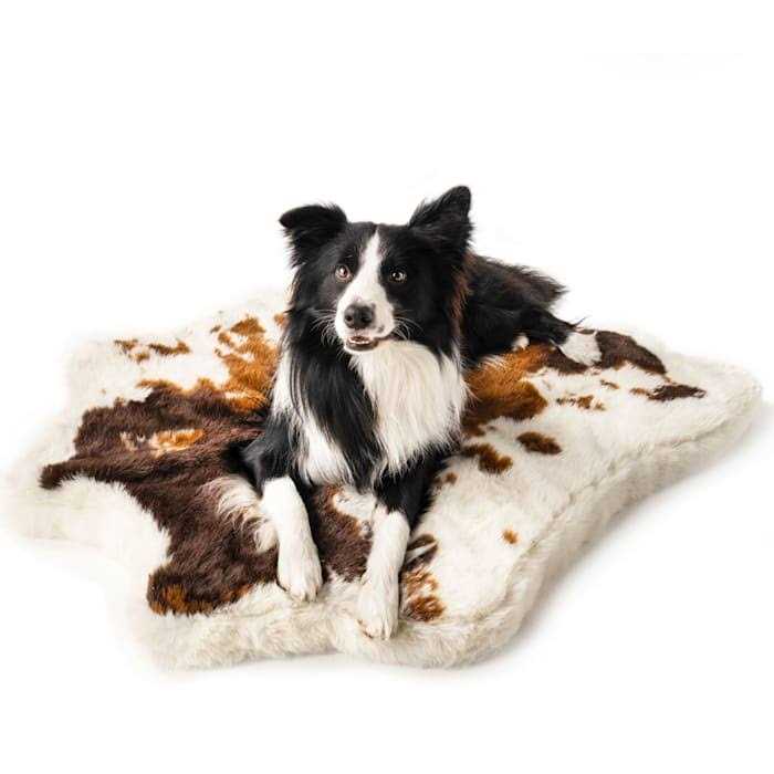 Paw PupRug Animal Print Memory Foam Dog Bed
