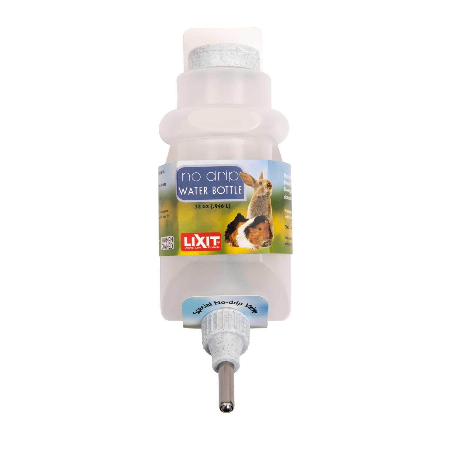 Lixit No-Drip Top-Fill Rabbit Water Bottle