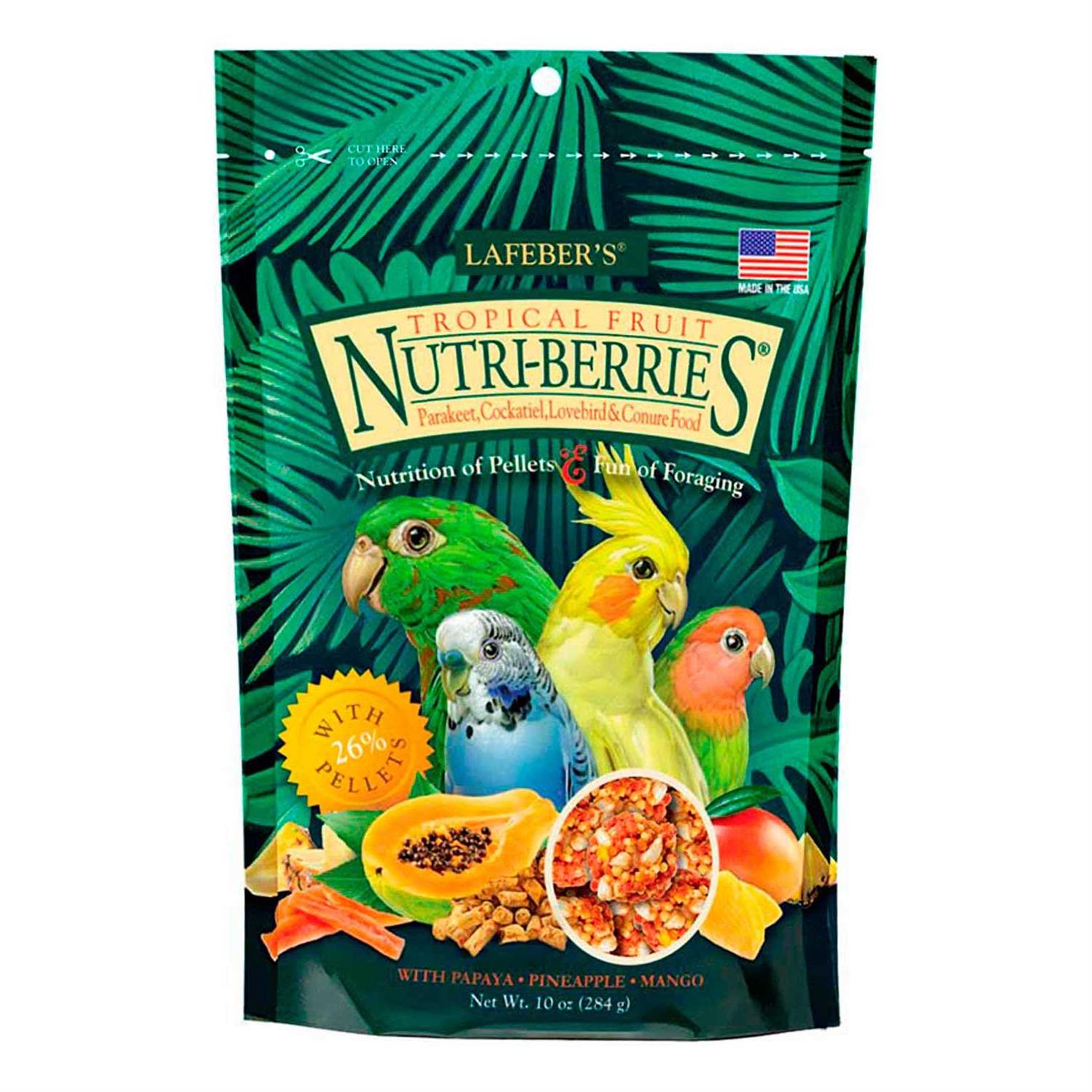 Lafeber Tropical Fruit Nutri-Berries Parakeet
