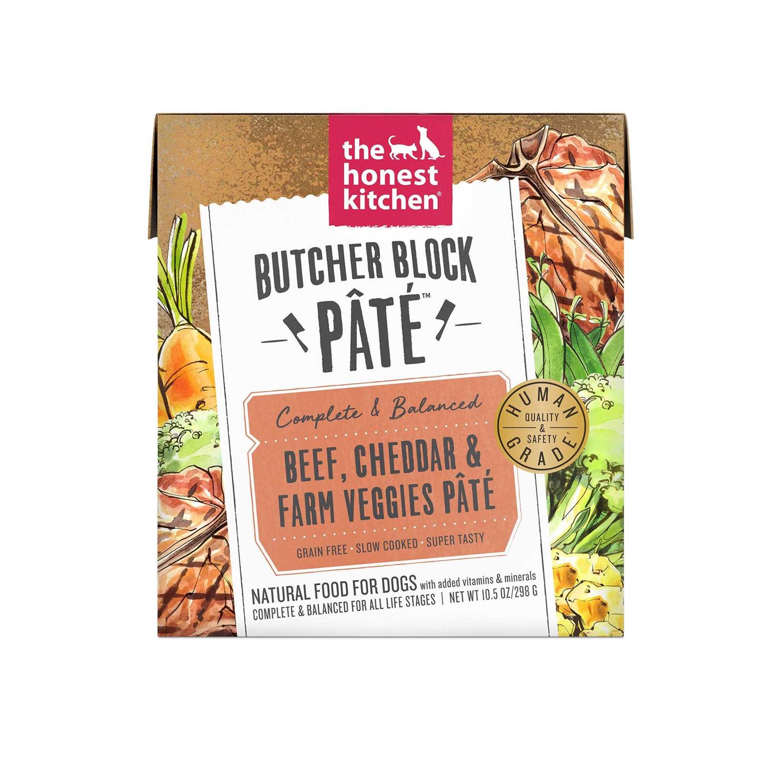 The Honest Kitchen Butcher Block Pate Dog Food 10.5 oz