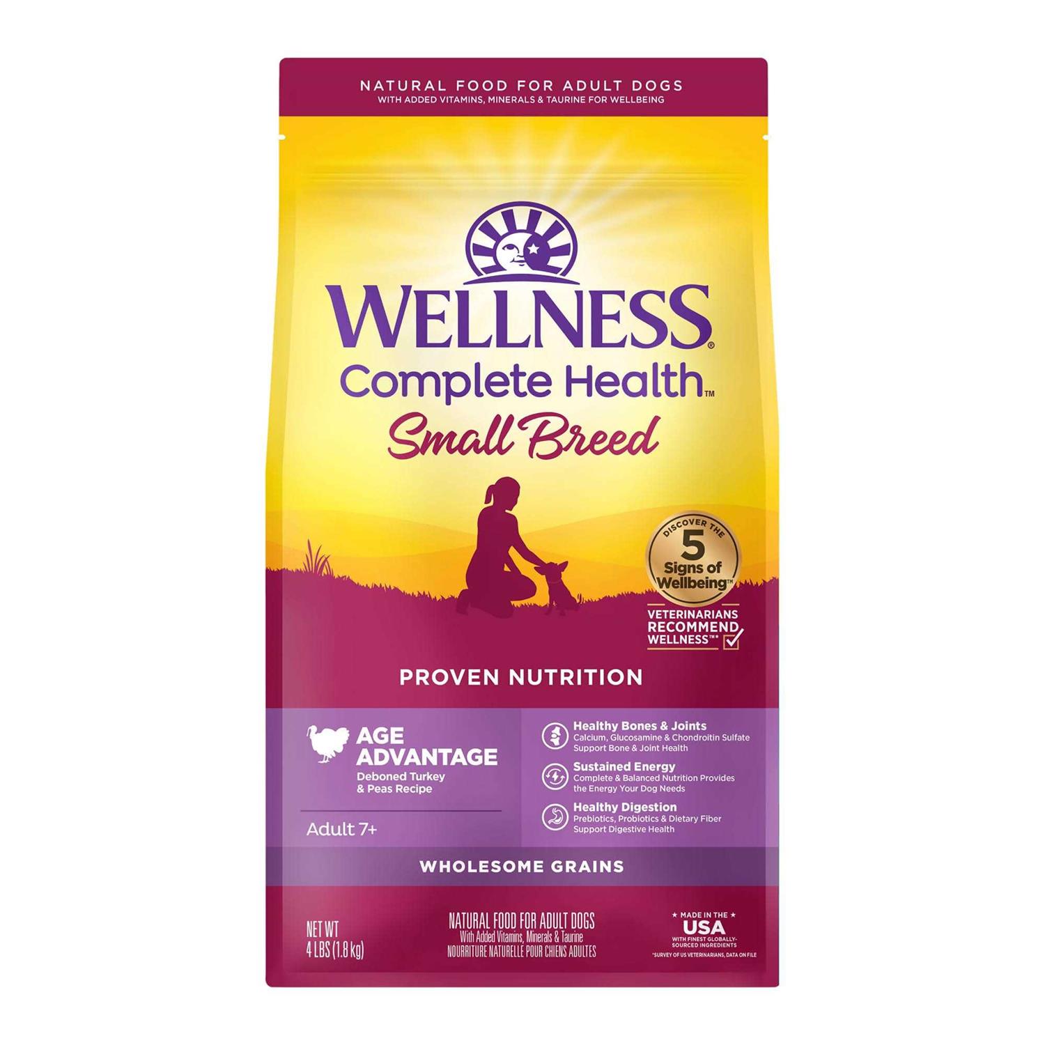 Wellness Complete Health Small Breed Senior Dry Dog Food