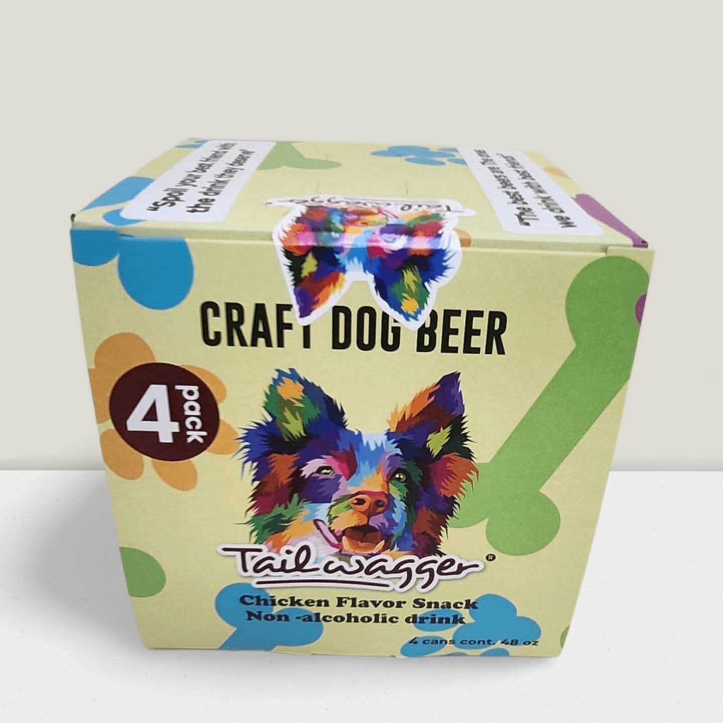 Tailwagger 4-pack 12 oz Chicken Porter Dog Beer