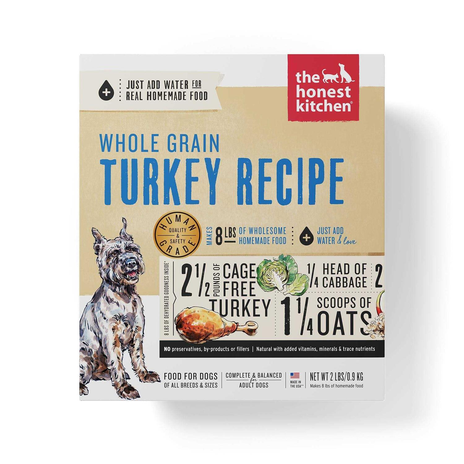 The Honest Kitchen Dehydrated Whole Grain Dog Food Turkey