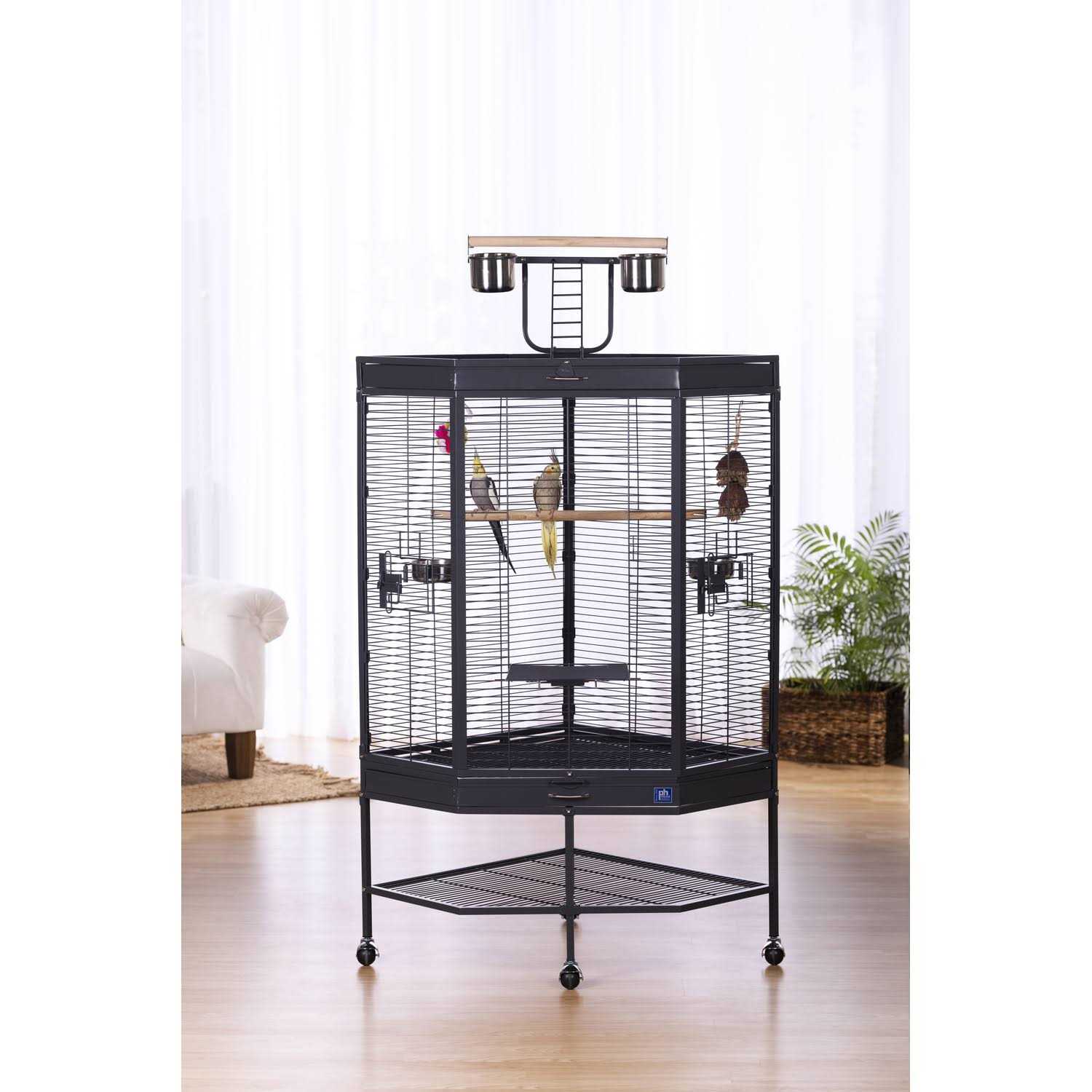 Prevue Pet Products Prevue Cage Corner with Playtop