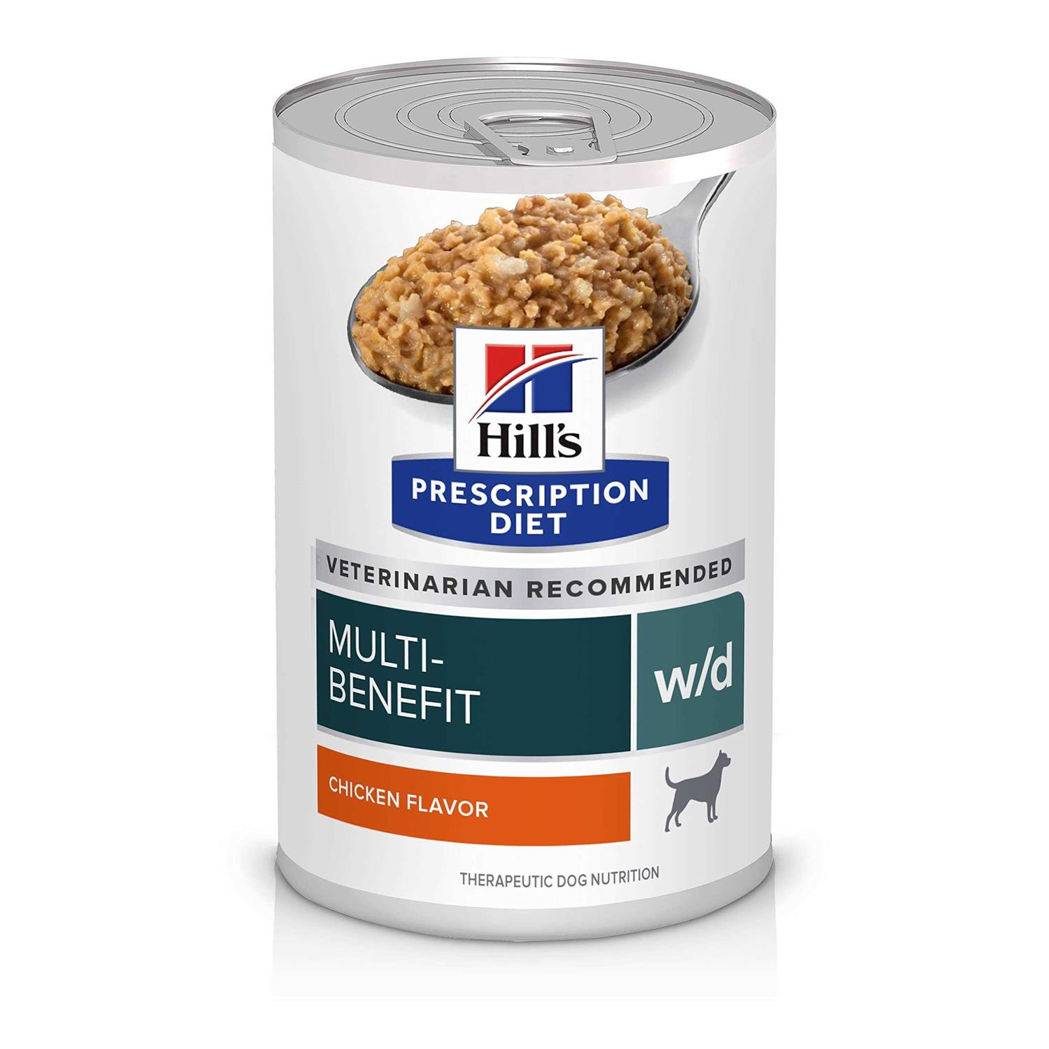 Hill’s Prescription Diet w/d Digestive/Weight/Glucose Management with Chicken Canned Dog Food
