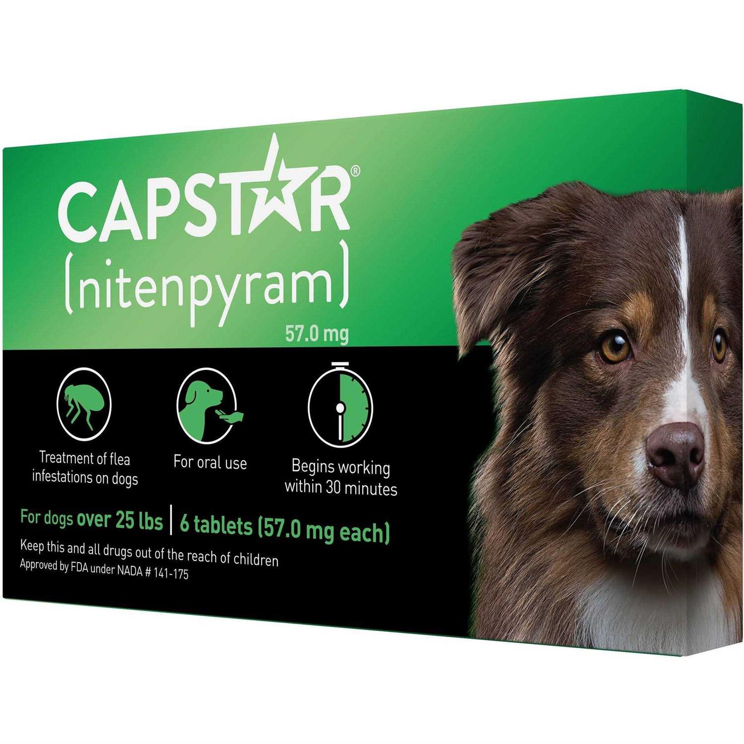 Capstar Flea Oral Treatment for Dogs