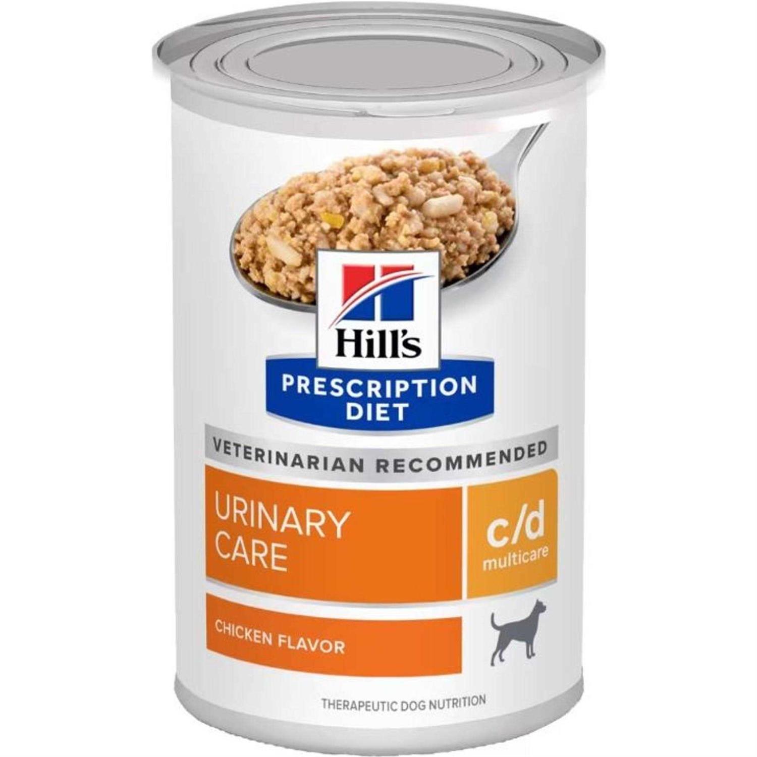 Hill&s Prescription Diet c/d Multicare Urinary Care Chicken Flavor Canned Dog Food