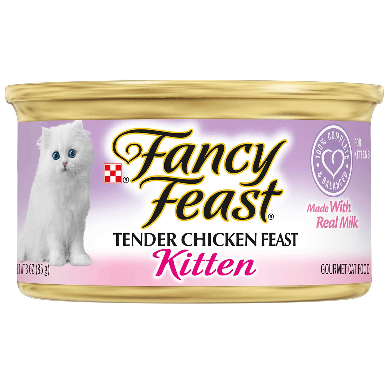 Purina Fancy Feast Grain Free Pate Wet Kitten Food