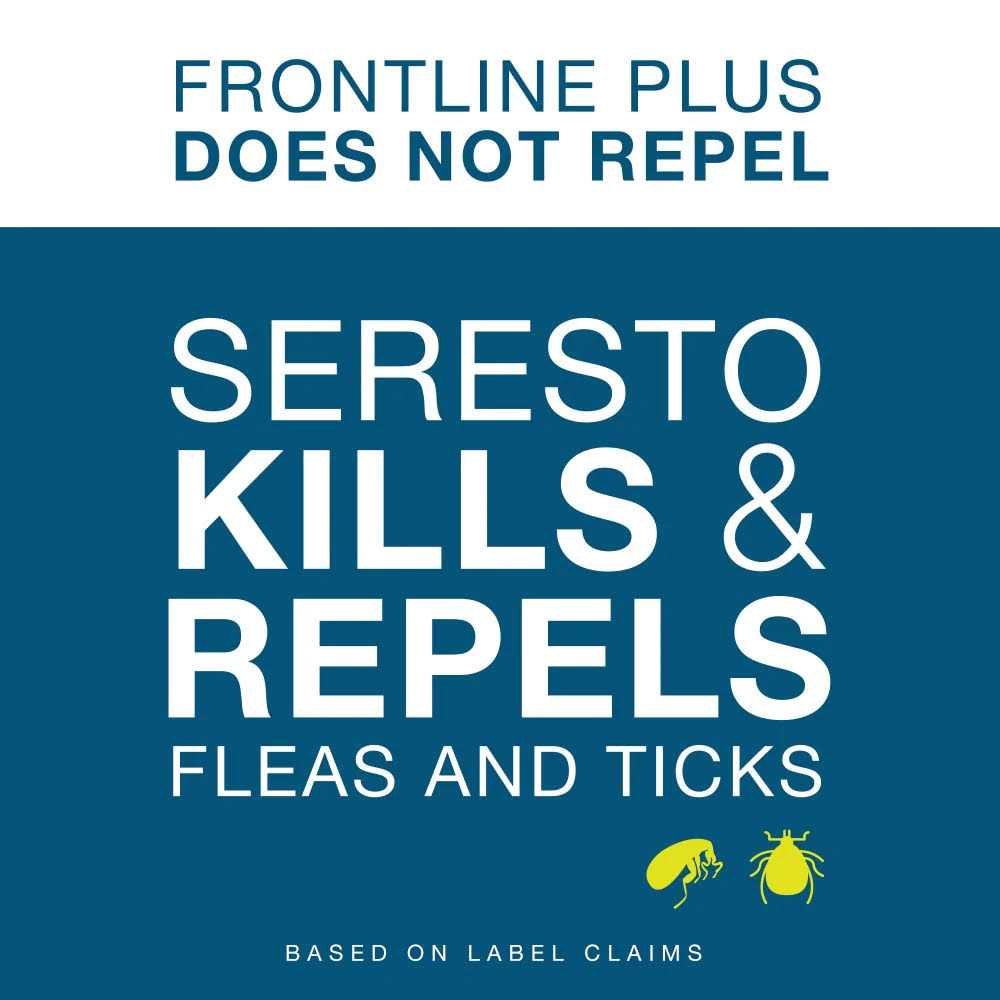 Seresto Flea and Tick Collar for Dogs, 8-month Flea and Tick Collar for Large Dogs Over 18 Pounds