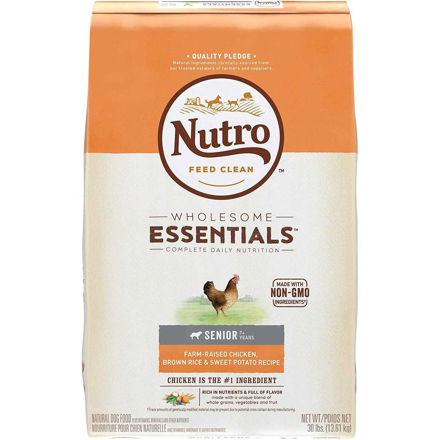 Nutro Natural Choice Chicken & Brown Rice Senior Dry Dog Food