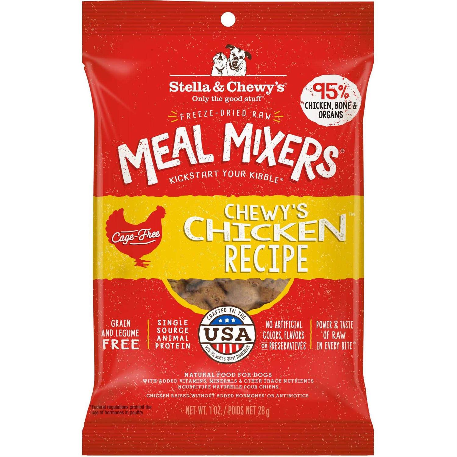 Stella & Chewy’s Freeze Dried Chicken Meal Mixers Dog Food