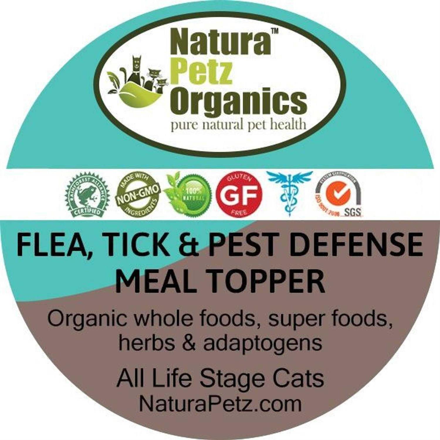 Natura Petz Organics Flea, Tick & Pest Defense Meal Topper*