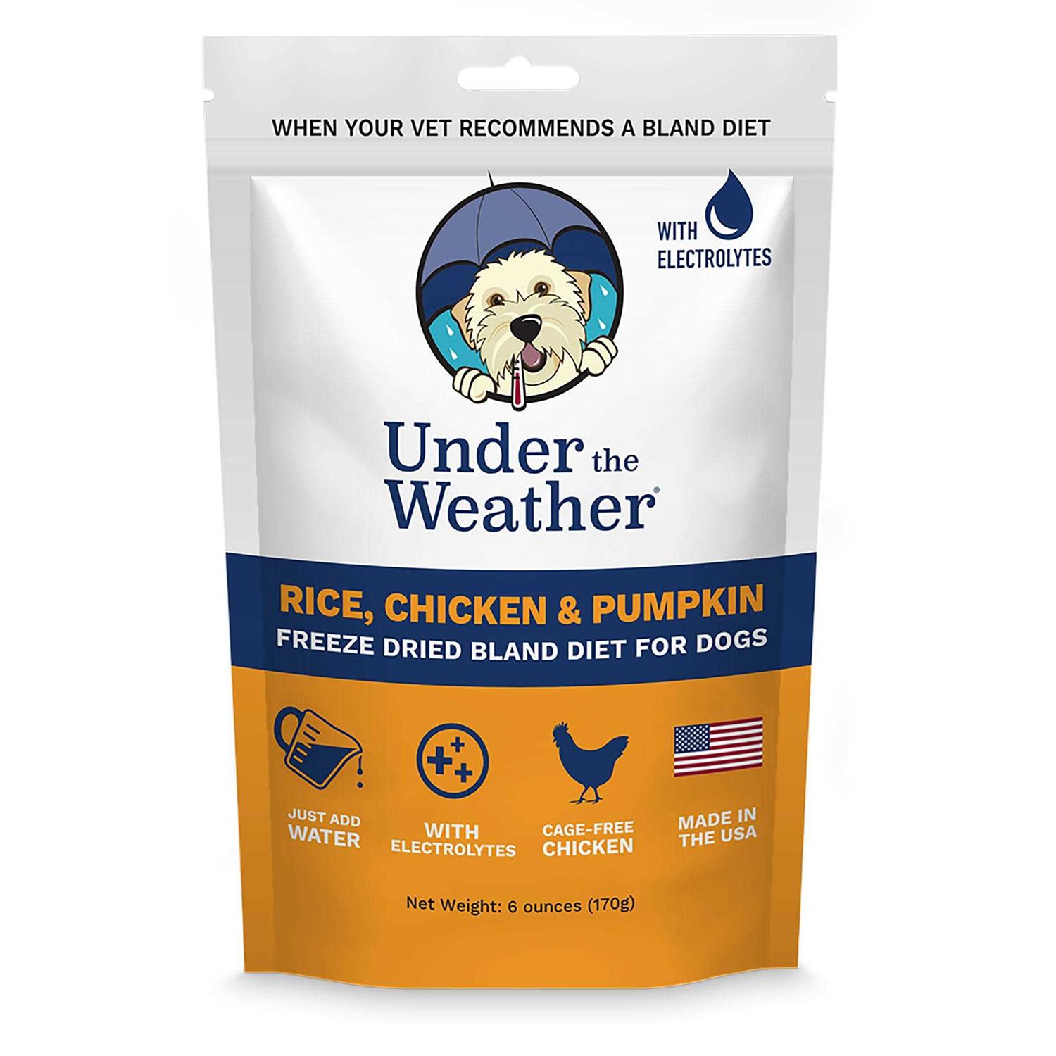 Under the Weather Chicken Rice & Pumpkin Freeze-Dried Bland Diet for Dogs