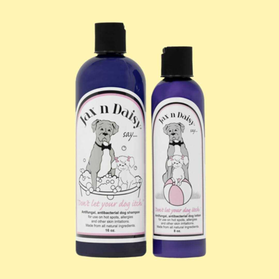 Jax N Daisy Itch Relief Shampoo and Lotion Dog Shampoo Sensitive Skin, Itch Relief for Dogs, and Dog Lotion
