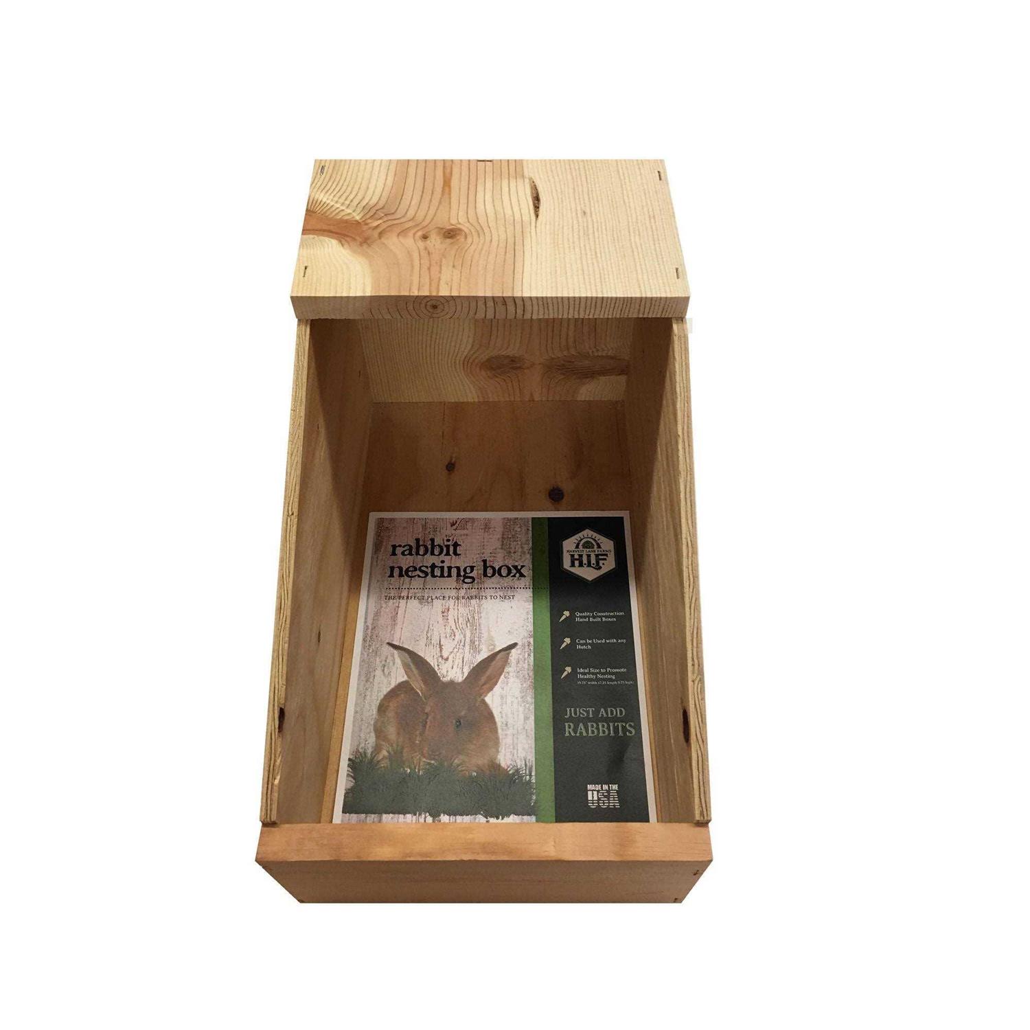 Harvest Lane Honey Rabbit Nesting Box
