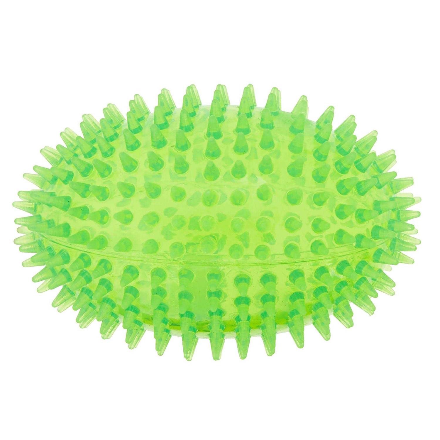 Top Paw Spiky Football Squeaker Dog Toy