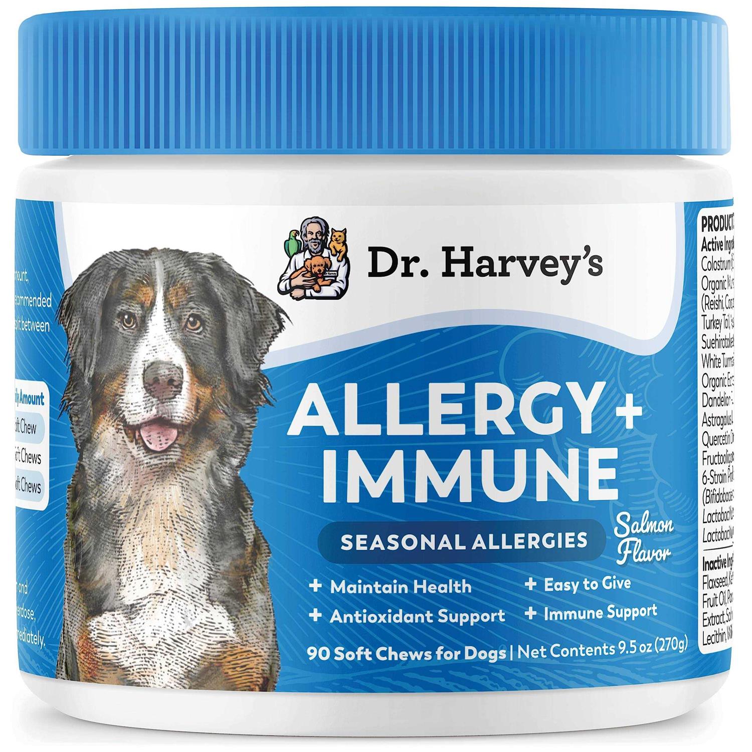 Dr. Harvey’s Allergy + Immune Support Soft Chews for Dogs