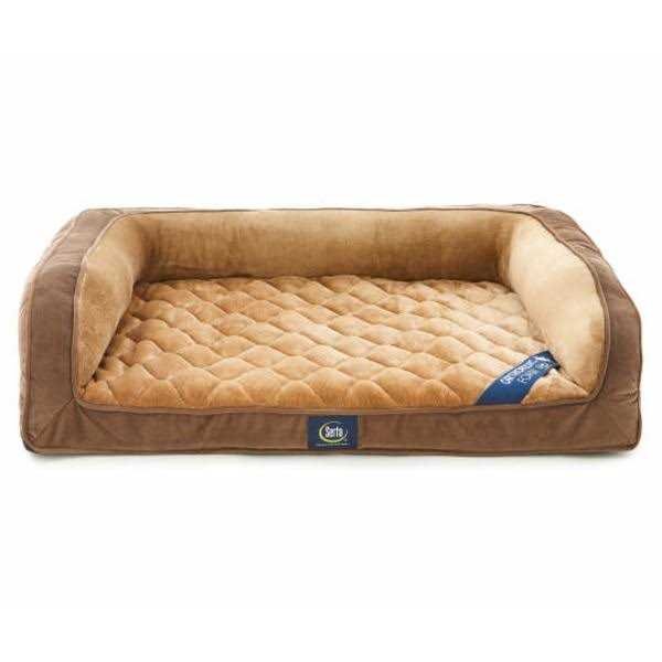 Serta Orthopedic Quilted Couch Pet Bed 27 x 36