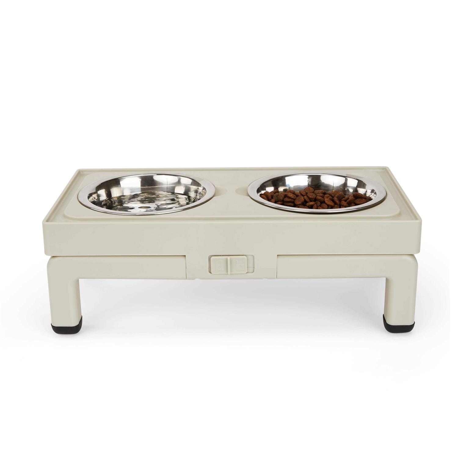 EveryYay Adjustable Double Diner Dog Bowl