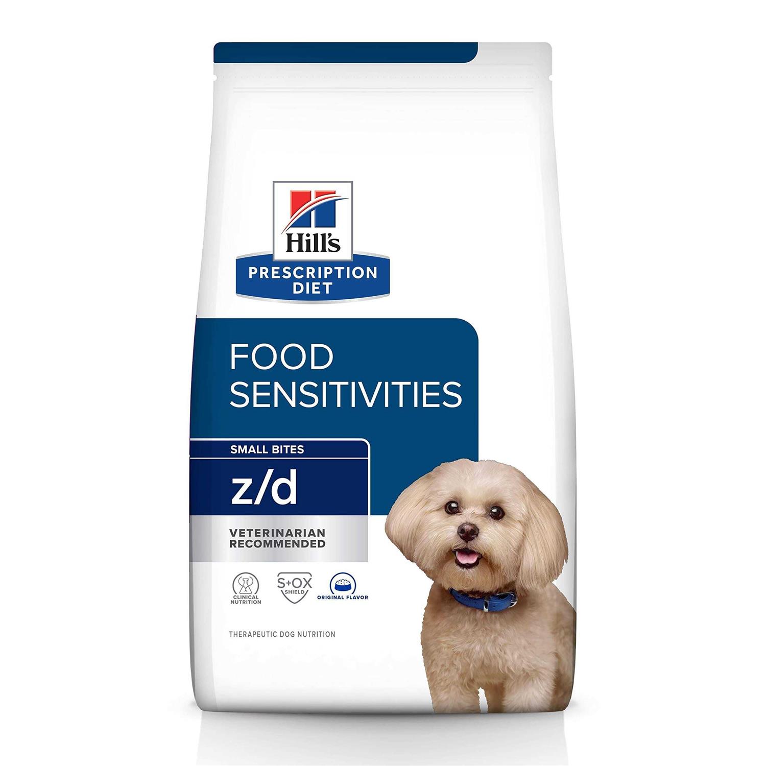 Hill’s Prescription Diet z/d Skin/Food Sensitivities Small Bites Dry Dog Food