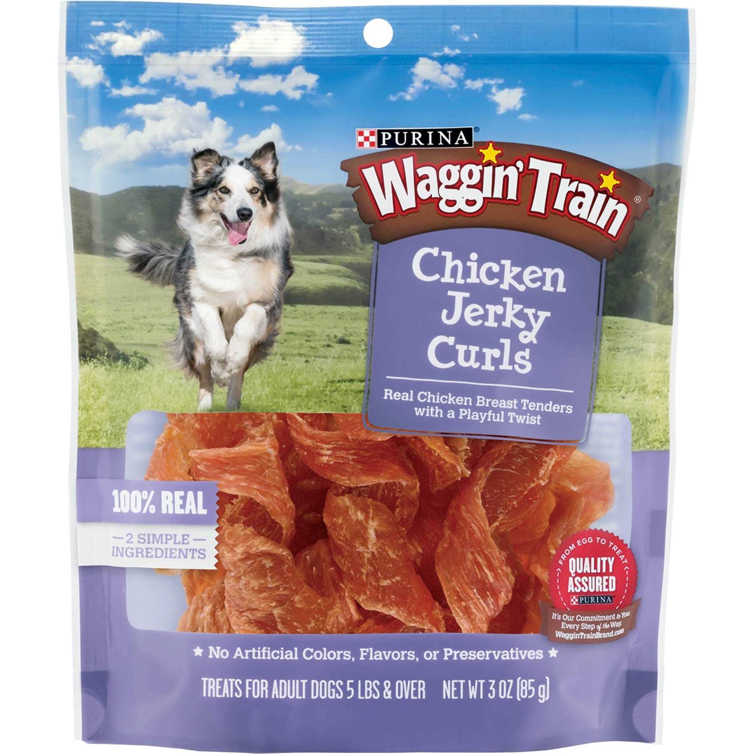 Waggin’ Train Chicken Jerky Curls Dog Treats