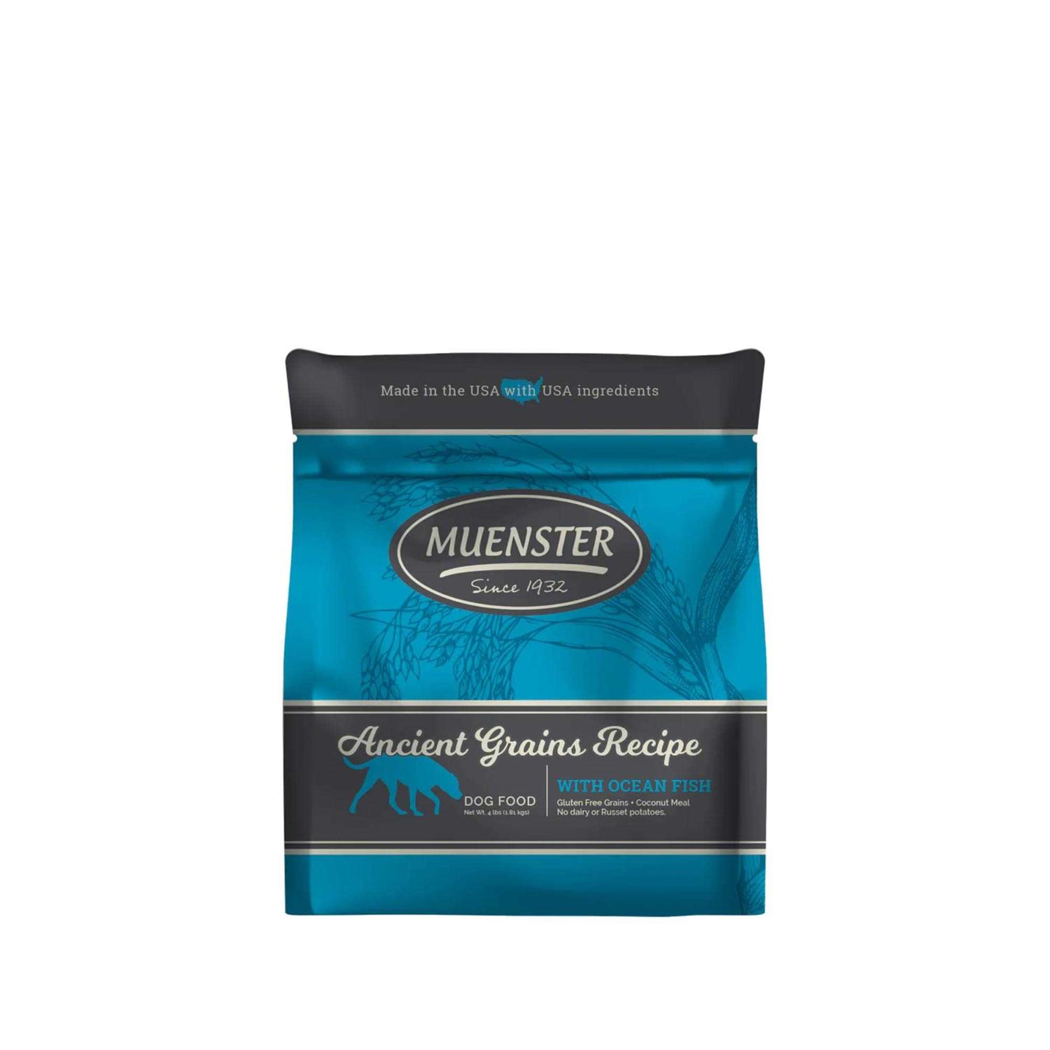 Muenster Ancient Grains with Ocean Fish Dog Food