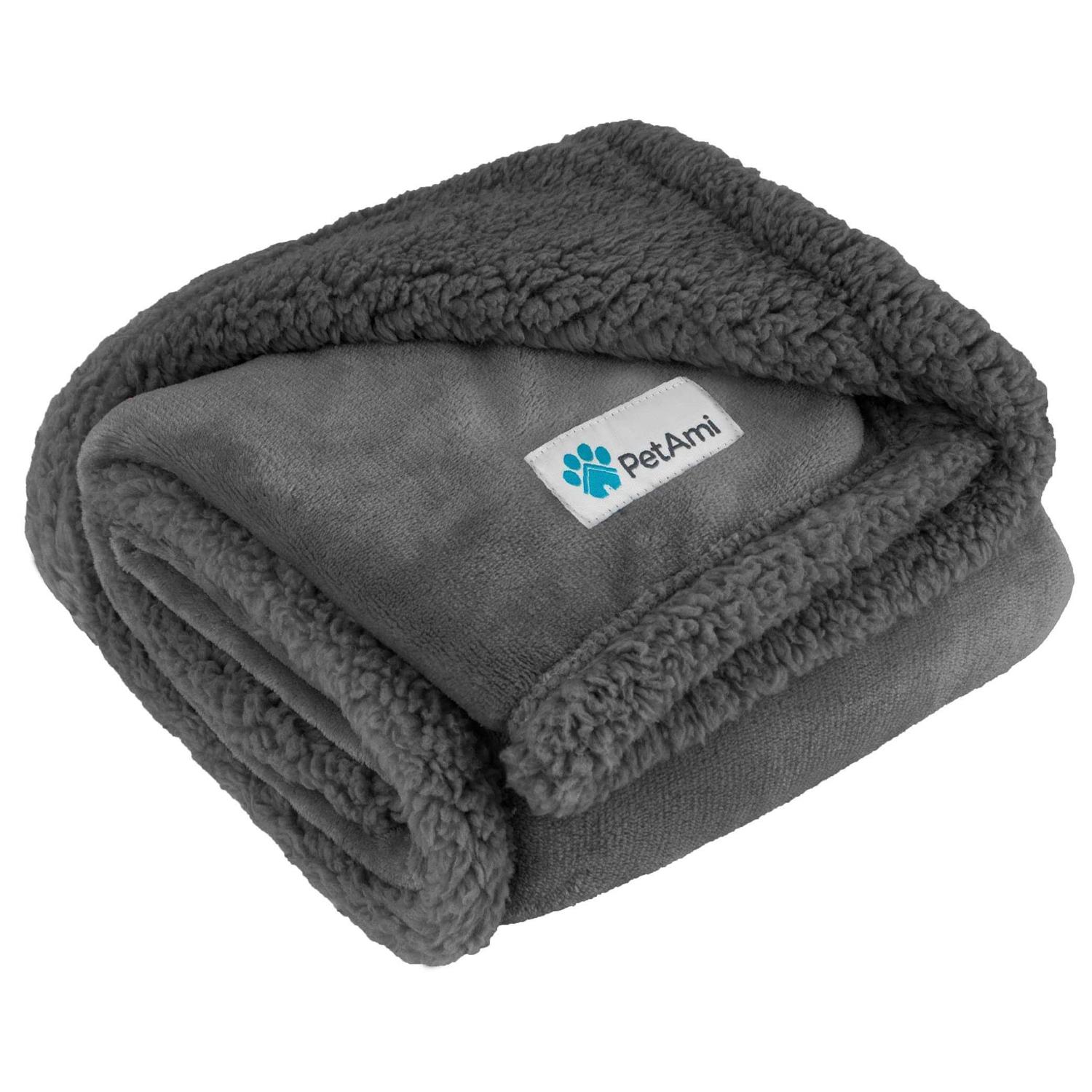 Petami Waterproof Fleece Pet Blanket