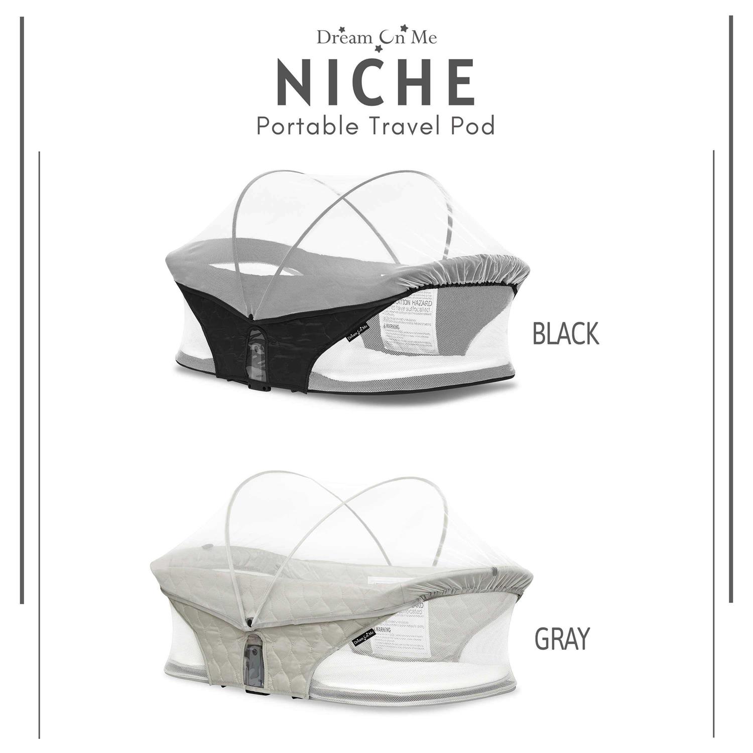 Dream On Me Niche On The Go Portable Travel Pod