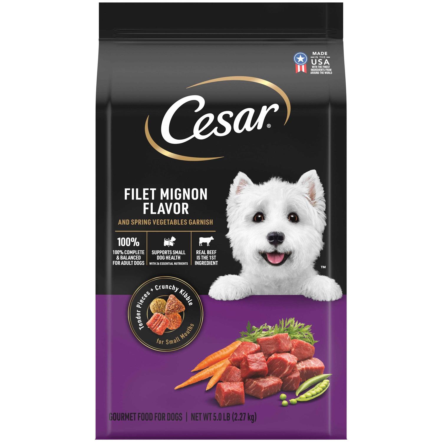 Cesar Small Breed Spring Vegetables Dry Dog Food