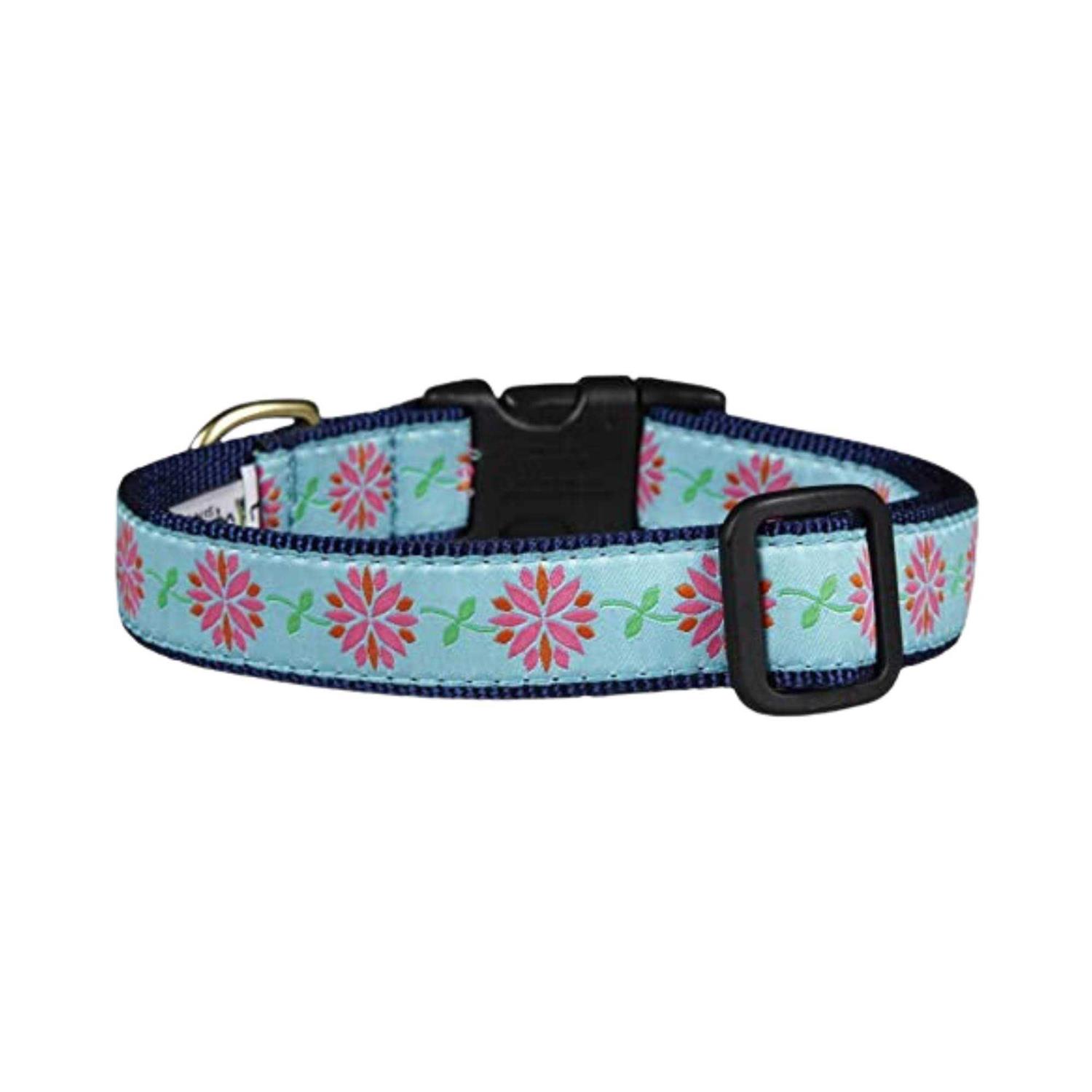 Up Country Daisy Dog Collar
