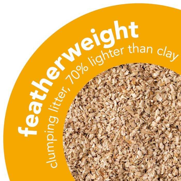 Okocat Unscented Featherweight Clumping Wood Cat Litter