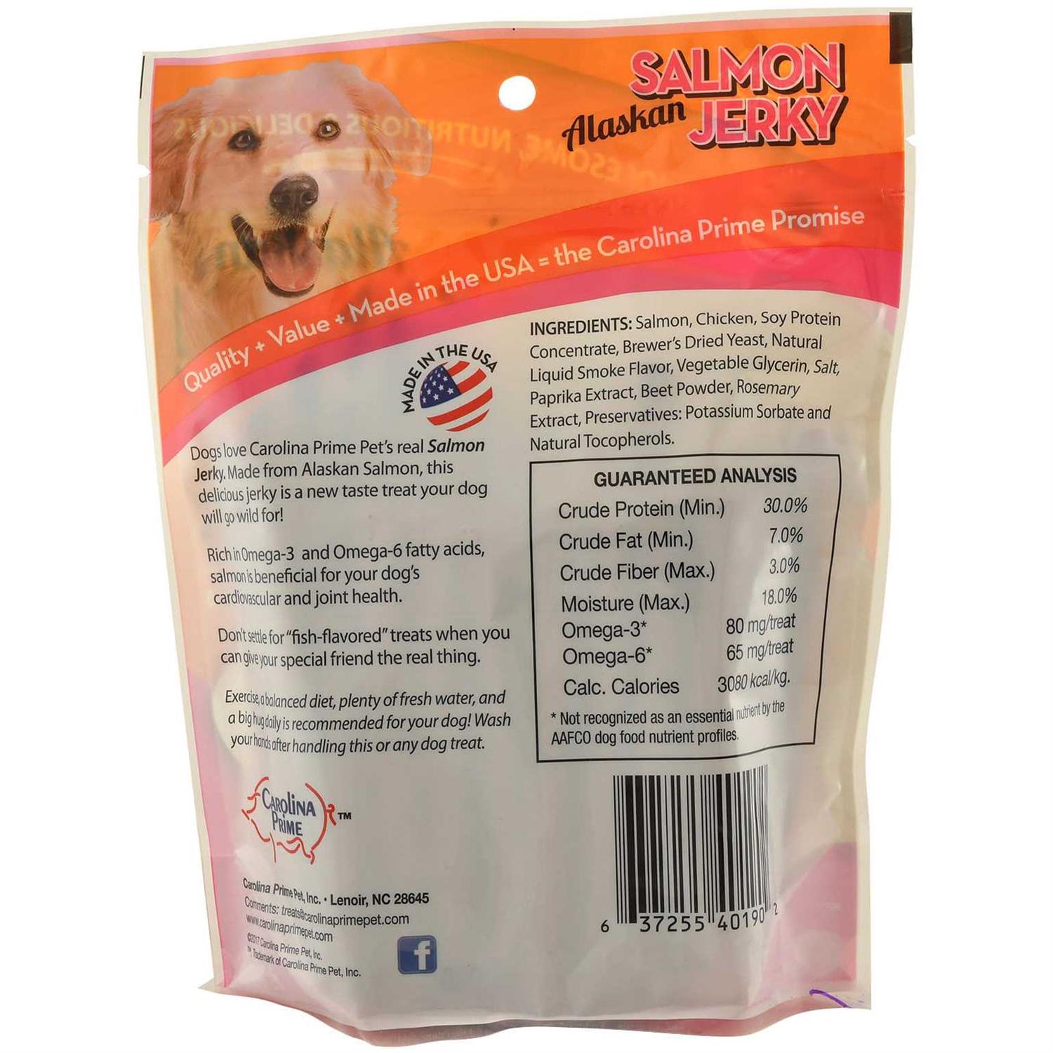 Carolina Prime Real Salmon Jerky Sticks