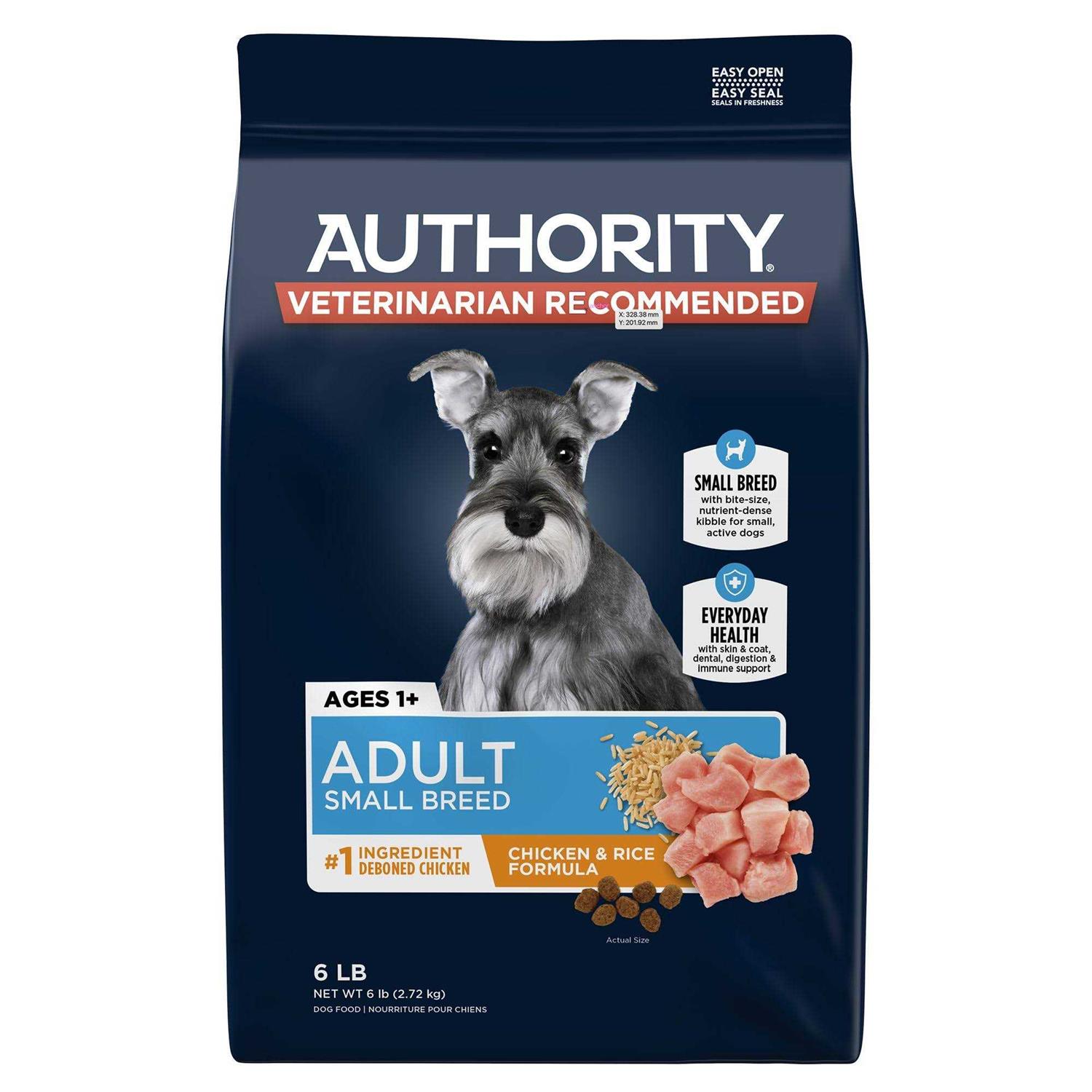 Authority Everyday Health Small Breed Adult Dry Dog Food