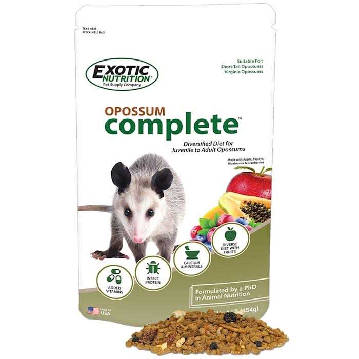 Exotic Nutrition Opossum Complete Food