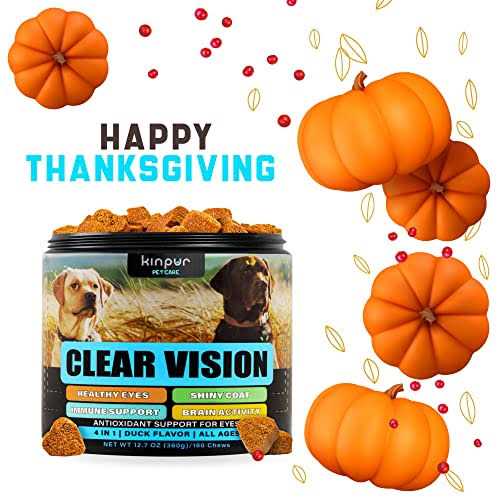 Eye Vitamins for Dogs Dog Vision Supplement for Tear Stains Dog Eye Care