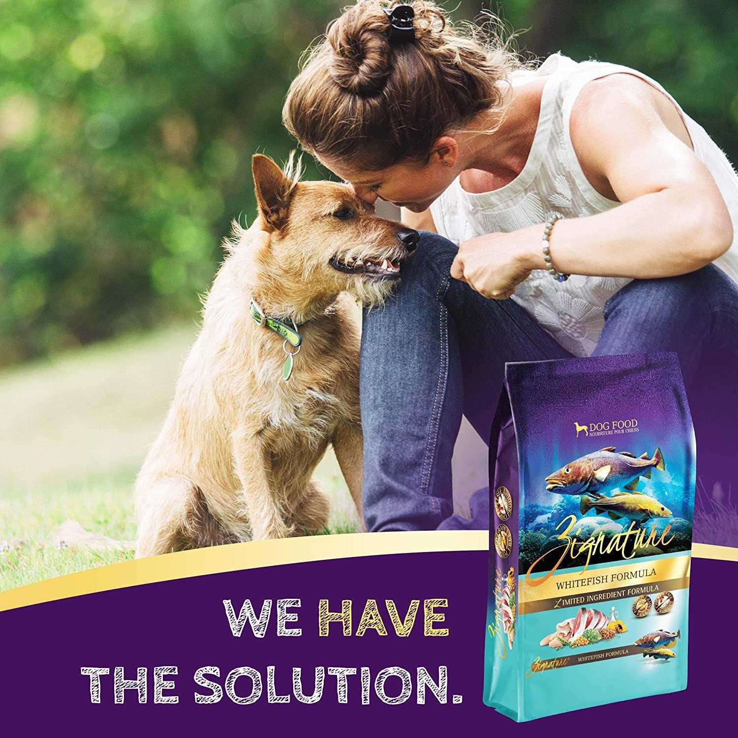 Zignature Limited Ingredient Whitefish Formula Dry Dog Food