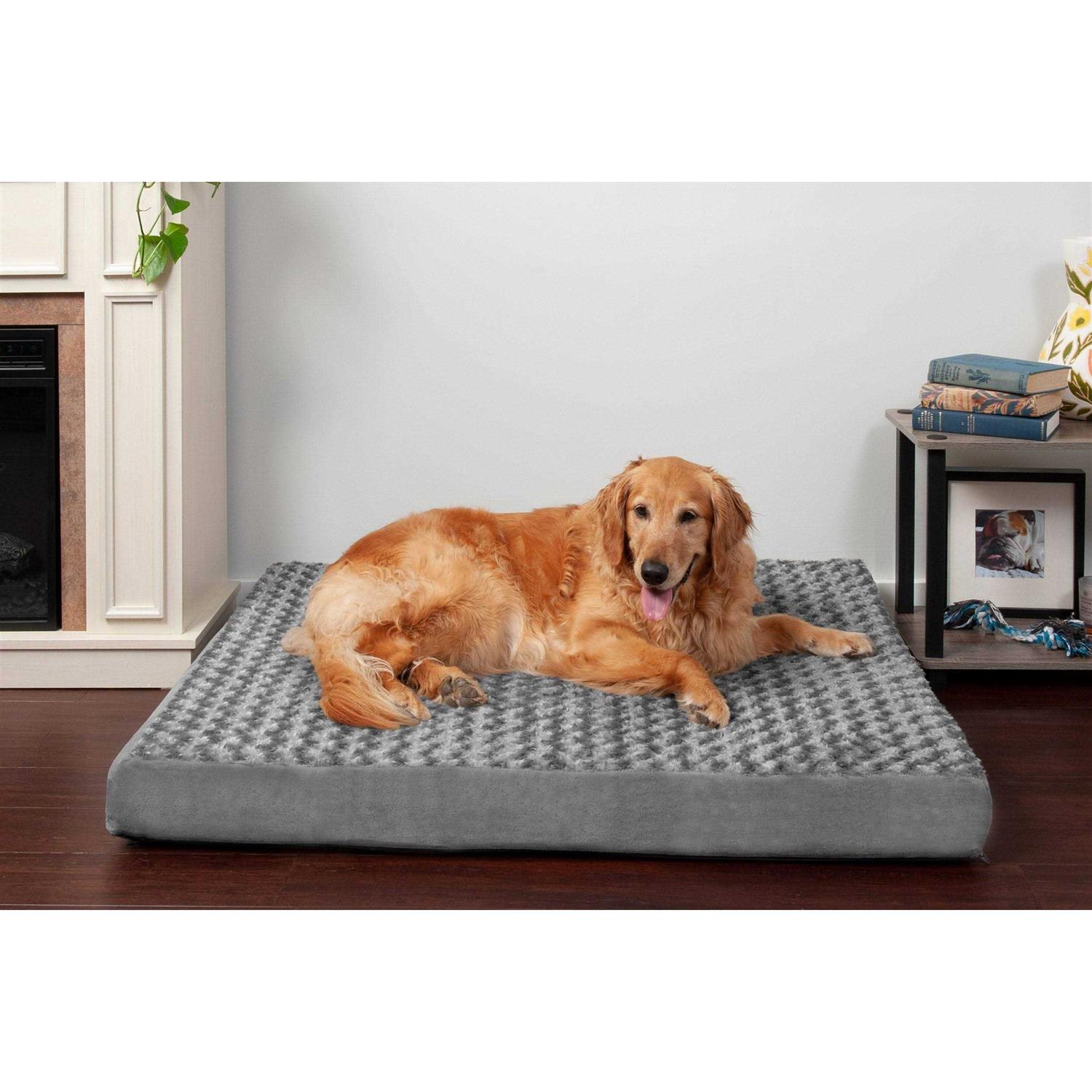 FurHaven Pet Ultra Plush Deluxe Orthopedic Bed