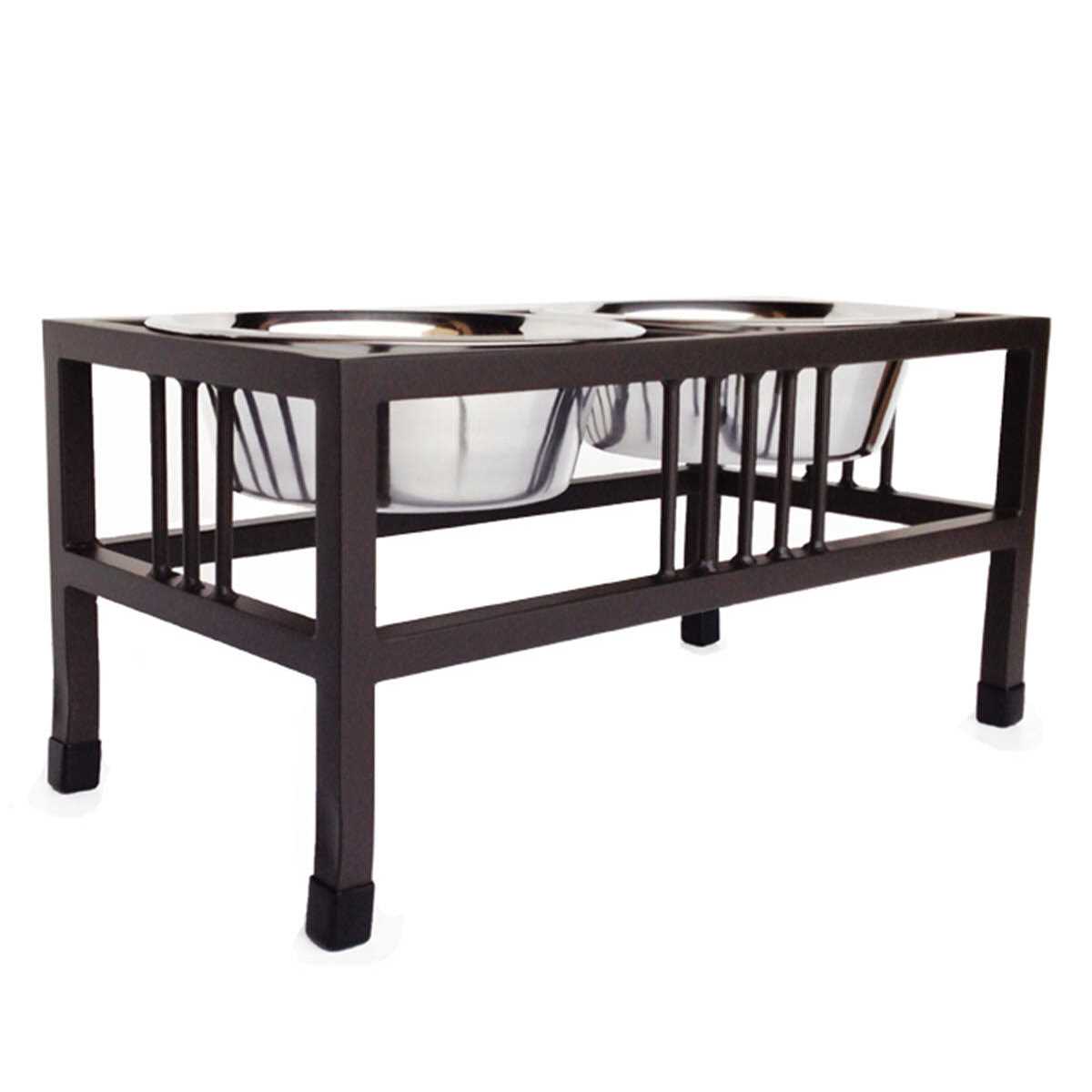 Baron Double Raised Dog Bowl