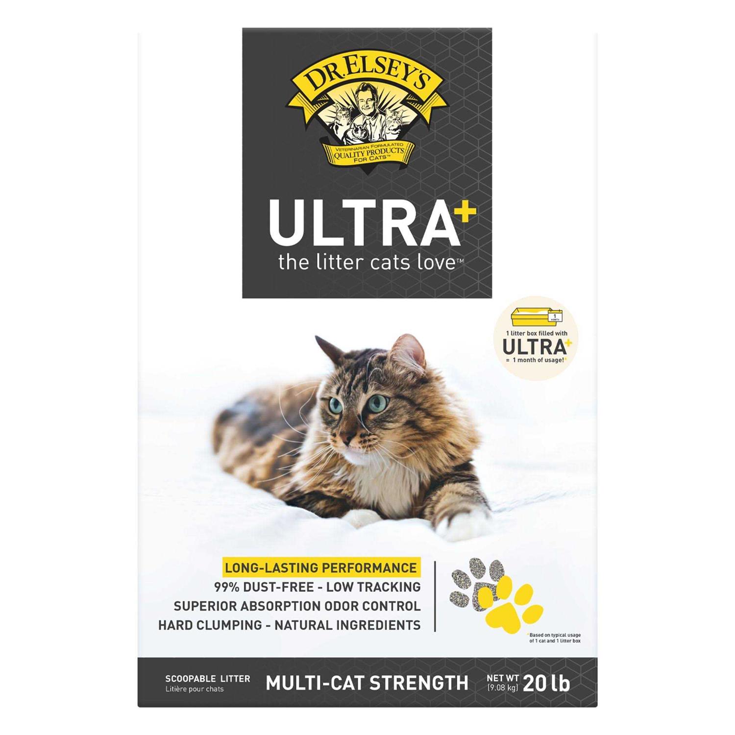 Dr. Elsey’s Ultra+ Cat Litter