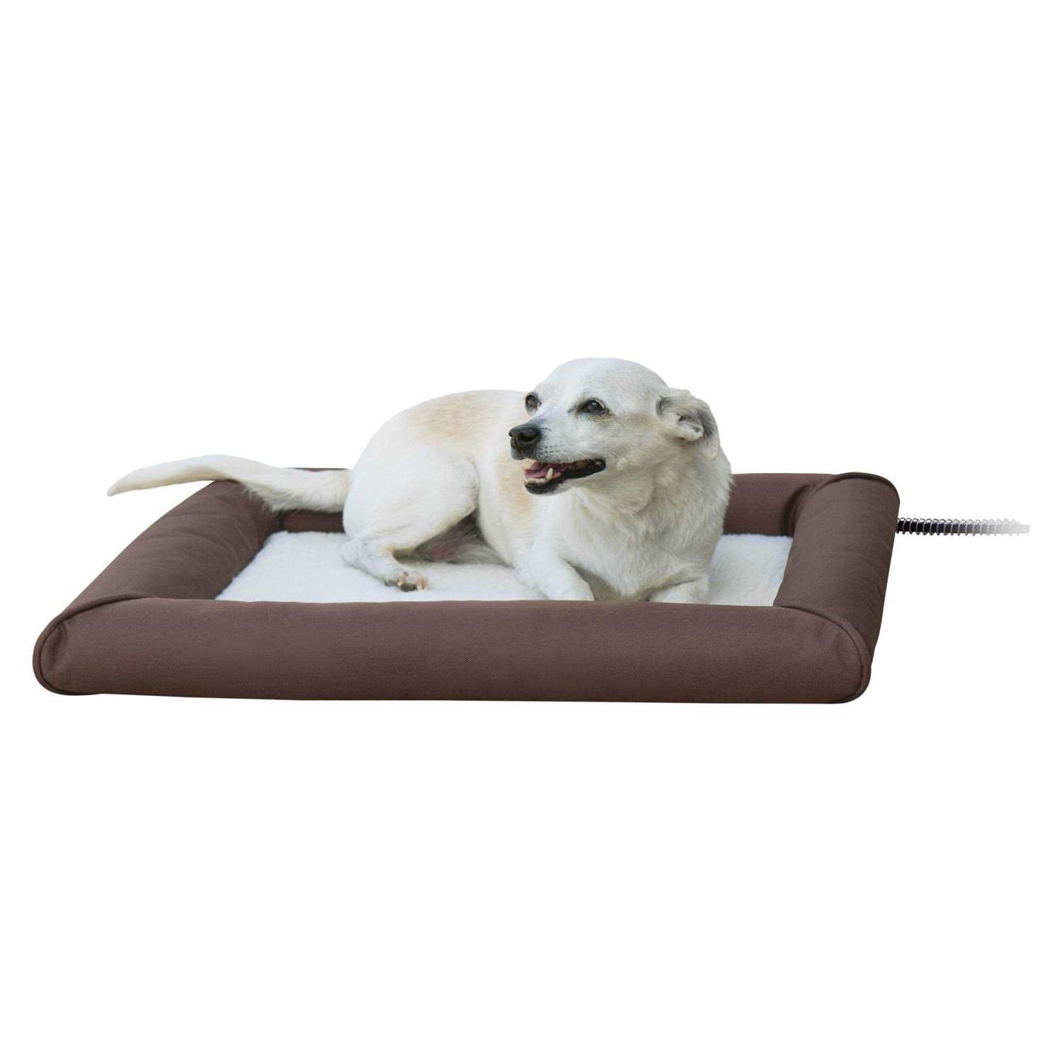 K&H Deluxe Lectro-Soft Outdoor Heated Pet Bed