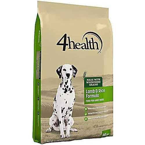 4health Wholesome Grains Adult Lamb and Rice Formula Dry Dog Food